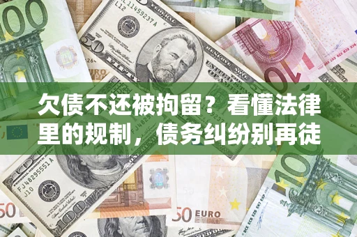 北京欠债不还被拘留？看懂法律里的规制，债务纠纷别再徒劳奔波