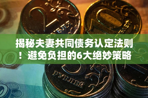 北京揭秘夫妻共同债务认定法则！避免负担的6大绝妙策略