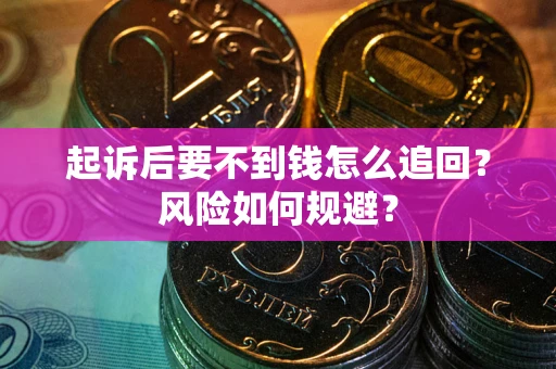 北京起诉后要不到钱怎么追回？风险如何规避？