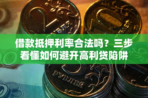 北京借款抵押利率合法吗？三步看懂如何避开高利贷陷阱
