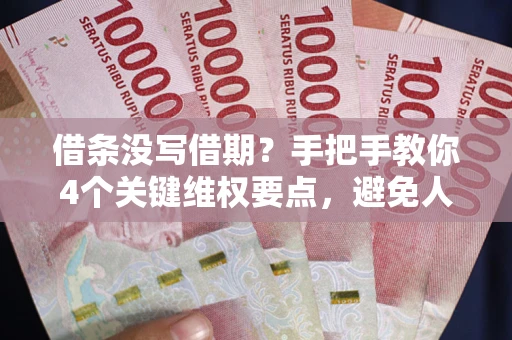 北京借条没写借期？手把手教你4个关键维权要点，避免人财两空