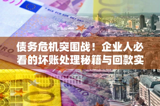 北京债务危机突围战！企业人必看的坏账处理秘籍与回款实战指南
